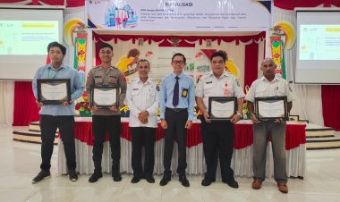 KP2KP Serui dan Pemda Kepulauan Yapen Gelar Edukasi Perpajakan, "Sosialisasi PMK nomor 59/PMK.03/2022"