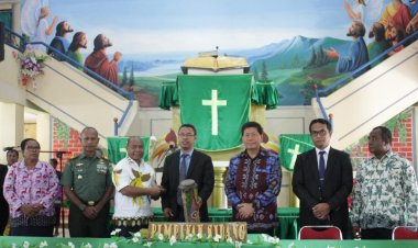 Sidang Klasis Ke XV GKI Yapen Resmi Dibuka Bupati Kepulauan Yapen