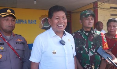 Bupati Tonny Tesar "Selamat Kepada Ketua Terpilih BP AM Sinode GKI Periode 2022-2027 dan Kabupaten Teluk Wondama, Sebagai Tuan Rumah SS GKI Ke-19"