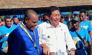 Lima Ribuan Jemaat GKI Hadiri Opening Sidang Sinode GKI Ke-18 di Waropen