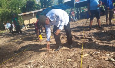 Peringati Hari Krida Pertanian ke-50 di Kabupaten Kepulauan Yapen "Gelorakkan Jiwa Bertani, Sukseskan Pengembangan Komoditas Jagung"