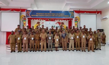 Buka Pelaksanaan Ujian Dinas, Ini Pesan Plt Sekda Erny R. Tania Kepada ASN