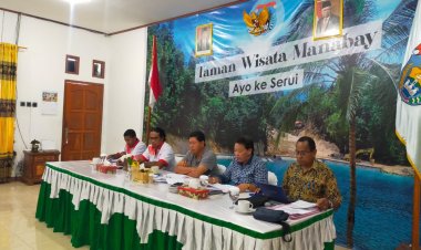 Target "Serui Kota Transit" dan Sukseskan Sidang Sinode GKI Ke-18, Bupati Tonny Tesar kembali Gelar Rapat Evaluasi Panitia