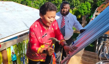 Plt Sekretariat Daerah Hadiri Paku Seng Pembangunan Gereja GPdI Sion Manate Warari