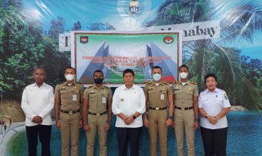 Pemkab Kepulauan Yapen Terima 6 Praja IPDN Magang dan Praktik Lapangan, ini Harapan Plt Sekretaris Daerah Erny R. Tania ...!