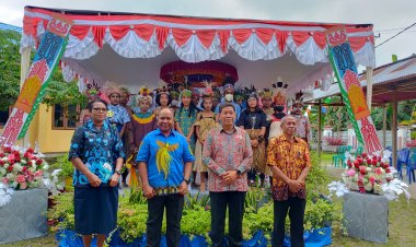 Bupati Yapen Hadir..! Meresmikan Lomba Story Telling Tingkat SMP Se-kabupaten Kepulauan Yapen