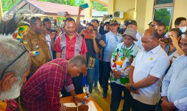 DEKLARASI Dukungan Pemekaran DOB Provinsi Kepulauan Papua Utara, ini SEPULUH Pernyataan Sikap Masa Pendukung...