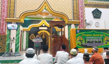 Hadiri Peringatan Nuzulul Quran, Bupati Kepulauan Yapen, pesan "Pentingnya Pembangunan Rohani dan Toleransi Beragama"