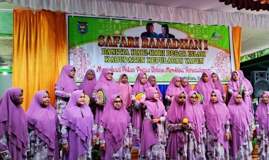 “Jadikan Keragaman Sebagai Lambang Persatuan, Wujudkan Masyarakat yang lebih Nyaman, Maju dan Lebih Sejahtera.” Pesan Bupati Tonny Tesar dalam Safari Ramadhan PHBI 1443 H