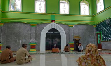 Pengajian dan Ibadah Bulanan ASN Kembali Diaktifkan, ASN Muslim Gelar di Masjid Nurul Huda Serui pada Awal Bulan Ramadhan
