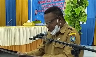 Bakesbangpol Sonny Woria, Resmi Membuka Acara RAPIMPURDA Dan MUSDA ke-XII DPD II KNPI Kabupaten Kepulauan Yapen, Versi Haris Pertama