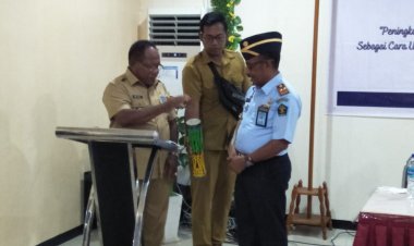Wakil Bupati Yapen Resmi Buka Kegiatan Promosi dan Diseminasi Kekayaan Intelektual Komunal 2022 Kemenkumham Papua