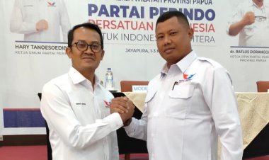 EKO SUSILO Resmi Nahkodai DPD Perindo Kabupaten Kepulauan Yapen, Periode 2022-2027