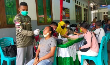 Mencapai 30.408 (24,25%) Suntikan dan Peningkatan Herd Immunity, Pemda Kepulauan Yapen Kembali Gelar Vaksinasi Massal