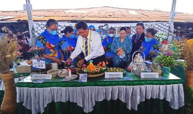 Bupati Tonny Tesar Apresiasi Aneka Menu Berbahan Pangan Lokal di Kegiatan Lomba Cipta Menu