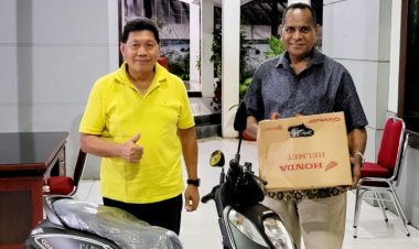 Door prize Honda Ganio, Menanti Peserta Yang Beruntung, Ayo Ikut Jalan Santai..! 