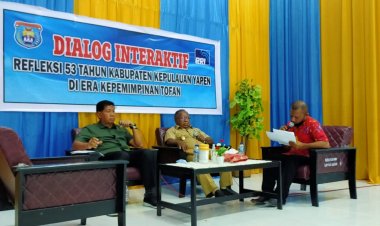 Masyarakat Berikan Apresiasi atas Akselarasi Pencapaian Pembangunan TOFAN dalam Dialog Interaktif LPP RRI Serui