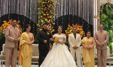 Hadiri Pernikahan Putri Komisaris Jenderal Polisi (Purn) Paulus Waterpauw, ini 4 Pesan Stafsus Gracia Billy Mambrasar