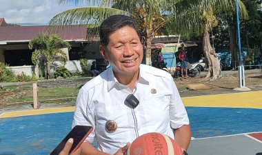 Bupati Tonny Tesar "Junjung Tinggi Sportifitas" pada Pembukaan Basketball Competition Menyongsong HUT Kabupaten Kepulauan Yapen ke-53 Tahun