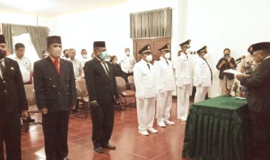 Lantik 7 Pejabat Administrator dan Pengawas, Ini Pesan Penting Wakil Bupati Frans Sanadi