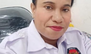 KPU Kepulauan Yapen Gelar Nobar Streaming Launcing Hari Pemungutan Suara Serentak oleh KPU RI