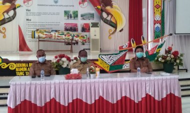 Penyerahan DPA Tahun Anggaran 2022, Matangkan Program OPD di Lingkup Pemda Kepulauan Yapen