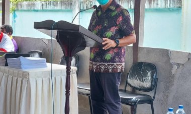 Rapat Kerja Klasis GKI Yapen Selatan Bupati Tonny Tesar, S.Sos Bahas Perayaan HUT Pekabaran Injil ke-167 di Mokas dan Kesiapan Panitia Transit Sidang Sinode ke XVIII di Waropen