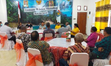 Bupati Kepulauan Yapen Tonny Tesar, S.Sos., Mengadakan Pertemuan Khusus Terkait HUT PI yang ke-167