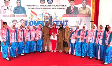 Meriahkan HUT Ke-78, Ketua TP PKK Koltim Jadi Juri Lomba Seni Dan Kebudayaan Di Lalingato