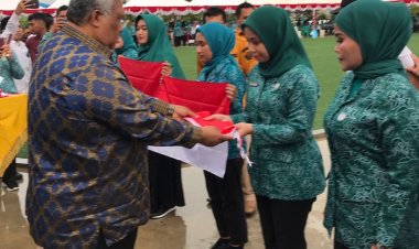 TP PKK Koltim Turut Meriahkan Jambore Kader PKK Tingkat Provinsi Sulawesi Tenggara Di Kota Kendari