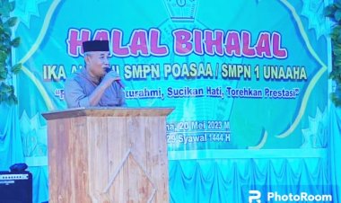 Gelar Halal Bi Halal, Tasman : Perkokoh Silaturahmi, Sucikan Hati Serta Torehkan Prestasi