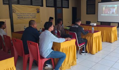 Polres Kolaka Timur Ikuti Dialog Publik, Anggota DPR RI : Nilai Keteladanan Hoegeng Inspirasi Polisi Humanis