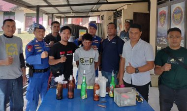 Nelayan Pengebom Ikan Asal Konawe Di Amankan Dit Pol Airud Polda Sultra Di Perairan Wawobungi