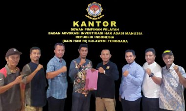 Lebarkan Sayap, DPW BAIN HAM RI Sultra Bentuk Kepengurusan Di Tiga Kabupaten
