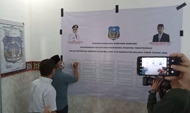 Pemda Kolaka Timur Berkomitmen Lakukan Percepatan Penurunan Stunting Melalui Rembuk Stunting