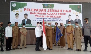 Pj Bupati Kolaka Timur Lepas 60 Jamaah Haji Tahun 2022, Umur 65 Tahun Yang Tertua Dan Umur 23 Tahun Termuda