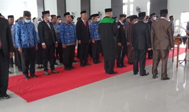 Kukuhkan Kembali ASN Dalam Jabatan, Sulwan Sebut Terjadi Perubahan Nomenklatur Dan Penambahan OPD Baru