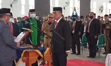 Andi M. Iqbal Tongasa Resmi Jabat Sekda Definitif Kabupaten Kolaka Timur
