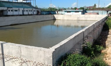 Diduga Proyek Rehabilitasi Kolam Renang Koni Sultra Terbengkalai, Ira Menyebut Temuan BPK Hanya 2 Juta