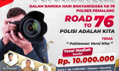 Polres Pemalang Adakan Lomba Fotografi, Ayo Ikuti dan Menangkan Hadiahnya