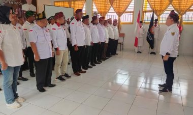 Lantik Dan Kukuhkan DPD LAC Kab. Buton, Harmin Ramba : LAC Ini Bukan Tim Sukses Tapi Organisasi Sosial Kemasyarakatan