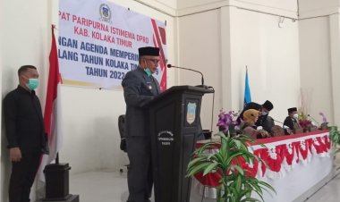 Hadiri Peringatan HUT Ke 9, H. Sulwan Aboenawas Sebut Sejumlah Indikator Keberhasilan Pembangunan Di Kolaka Timur
