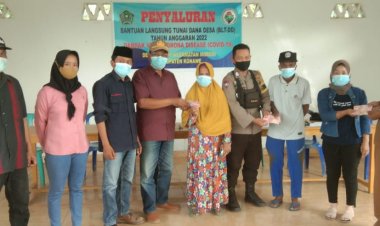 Sejumlah Desa Di Morosi Salurkan BLT-DD Tahap I