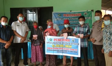 75 KPM Di Mendikonu Terima BLT DD Periode Januari - Maret 2022