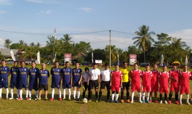 Gelar Laga Eksebisi, Pemda Kolaka Timur VS Pemda Konawe Selatan Berakhir Imbang Dengan Skor 3 : 3