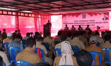 Buka Rakornis Forum OPD, H. Sulwan Aboenawas Paparkan Lima Poin Prioritas Pembangunan Kolaka Timur Tahun 2023 Mendatang