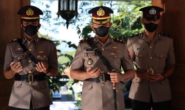 Polres Banjarnegara Gelar Ziarah di Makam Kapolri Kedua dalam Rangka Hari Bhayangkara Ke-76
