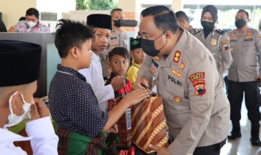 Polres Demak Gelar Khitanan Massal Diikuti 158 Anak, Peringati Hari Bhayangkara Ke-76