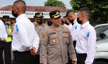 Selama 30 Hari, 23 Siswa Diktukba Polri SPN Polda Jateng Latihan Kerja di Polres Banjarnegara