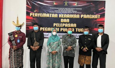 Pelepasan 1 Pegawai Purna Tugas di Rutan kelas II B Boyolali